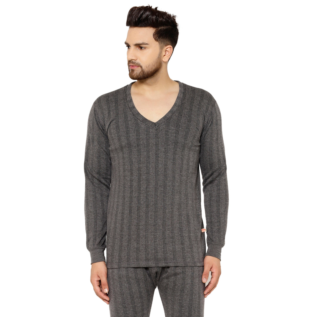 Mack Jonney Black Thermal Top For Men's