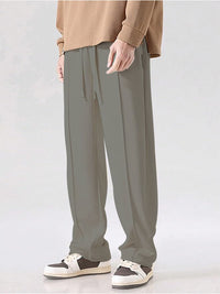 Mack Jonney  Regular Fit  Grey Cotton Trackpant For Men