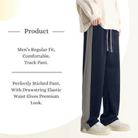 Mack Jonney  Regular Fit  Grey Cotton Trackpant For Men