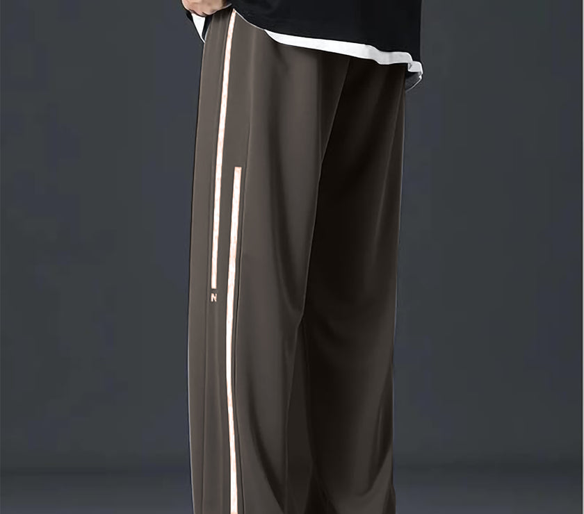 Mack Jonney Solid Olive Regular Fit Polyster Lycra Trackpant For Men