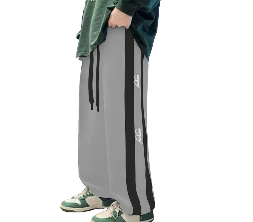Mack Jonney  Regular Fit  Grey Polyster Lycra Trackpant For Men
