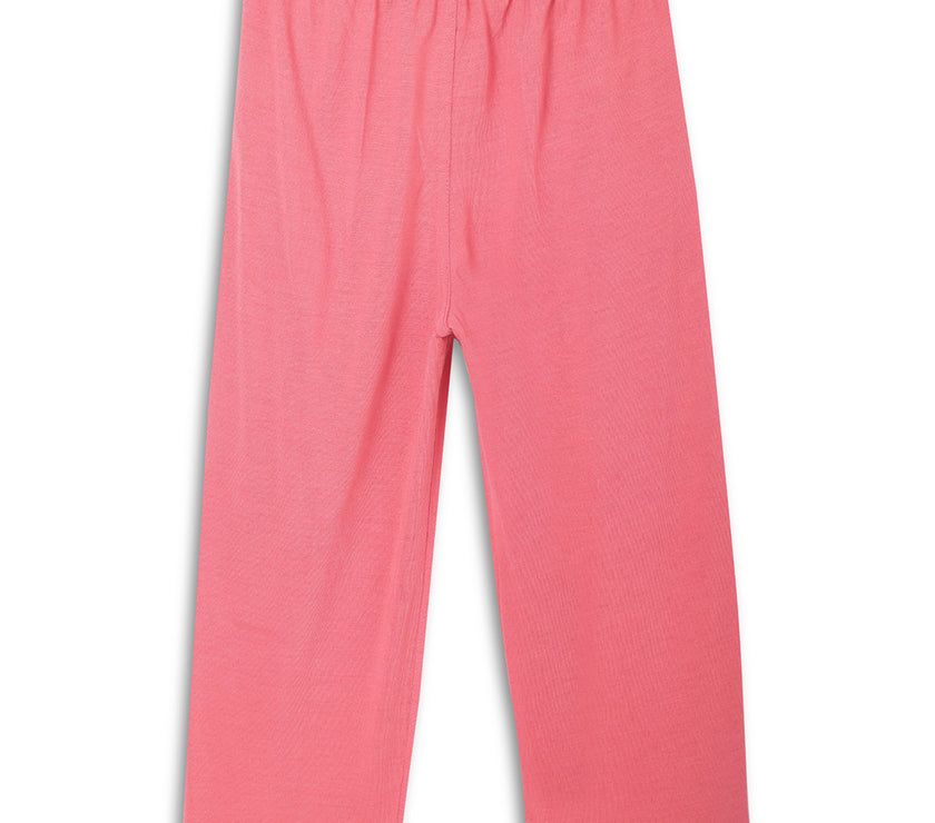 Mack Jonney Printed  Pink Regular Fit Cotton blended Trackpant For Boys