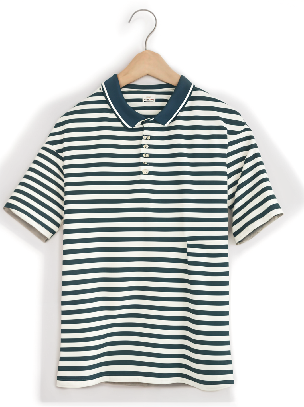 Mack Jonney Men's Striped Cotton Rich Polo T Shirt | Collar Tshirts | Half Sleeves | Stripe-Regular Fit