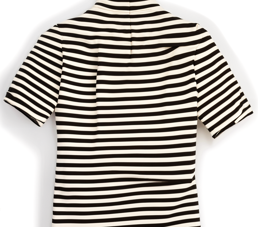 Mack Jonney Men's Striped Cotton Rich Polo T Shirt | Collar Tshirts | Half Sleeves | Stripe-Regular Fit