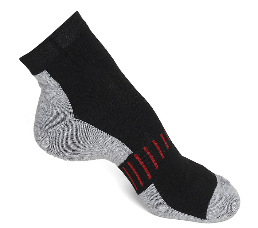 Mack Jonney Mens Ankle Length Cotton Socks (Pack of 3)