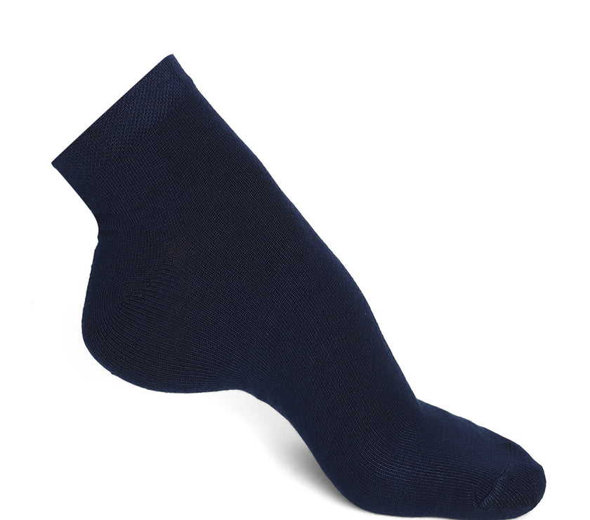 Mack Jonney Mens Ankle Length Cotton Socks (Pack of 3)