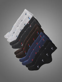 Mack Jonney Mens Ankle Length Cotton Socks (Pack of 5)