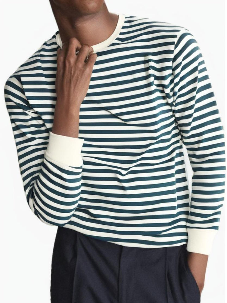 Mack Jonney Men Striped T-Shirt || T-Shirt for Men || Full Sleeve T Shirt || T-Shirt