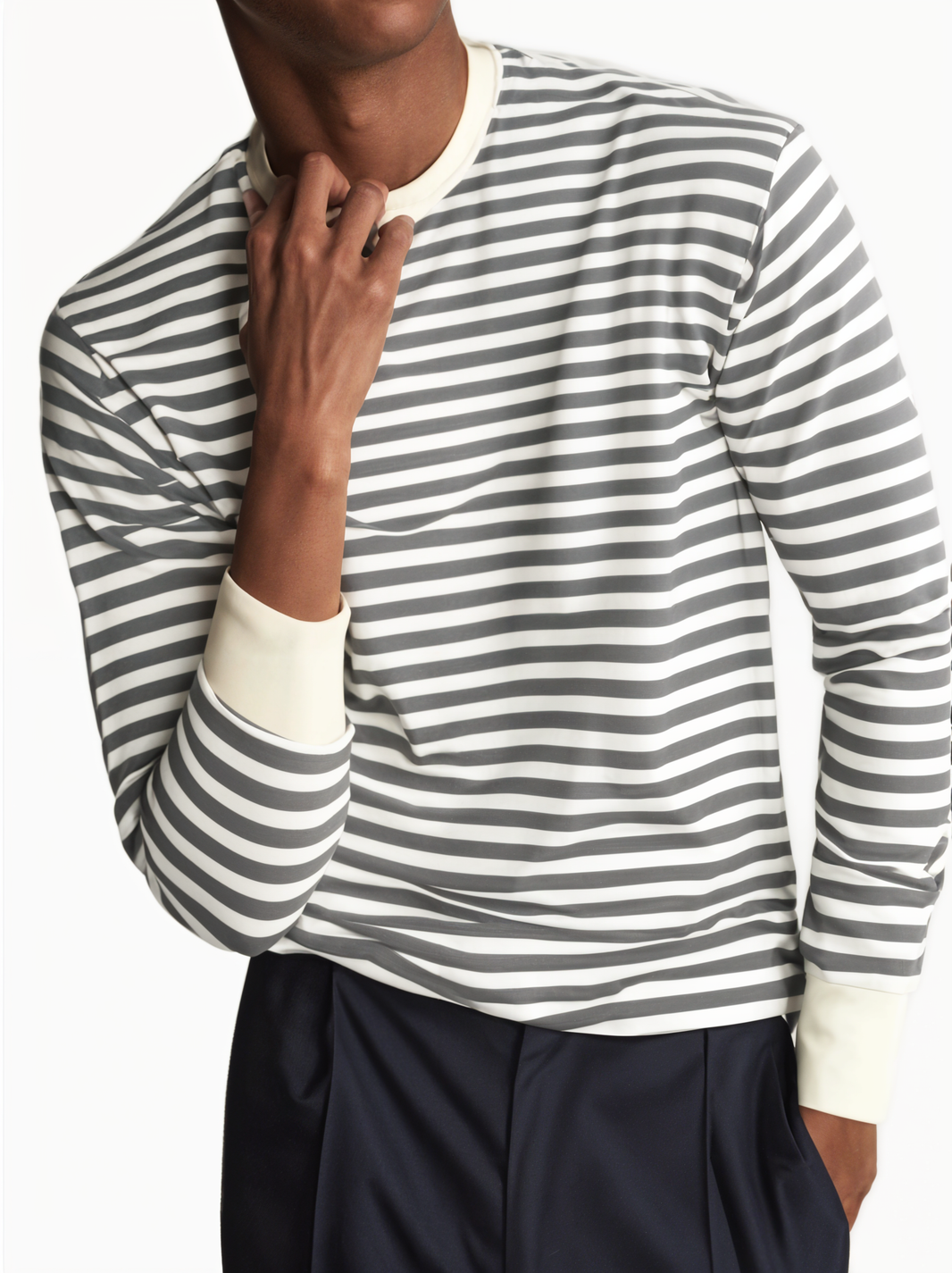 Mack Jonney Men Striped T-Shirt || T-Shirt for Men || Full Sleeve T Shirt || T-Shirt