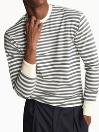 Mack Jonney Men Striped T-Shirt || T-Shirt for Men || Full Sleeve T Shirt || T-Shirt