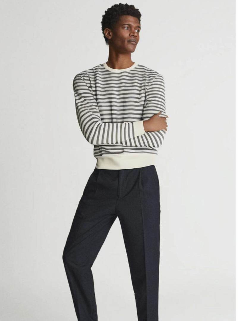 Mack Jonney Men Striped T-Shirt || T-Shirt for Men || Full Sleeve T Shirt || T-Shirt