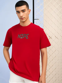 MACK Jonney Oversized | Loose Fit | Half Sleeves 100% Cotton Round Neck Printed T-Shirt for Men