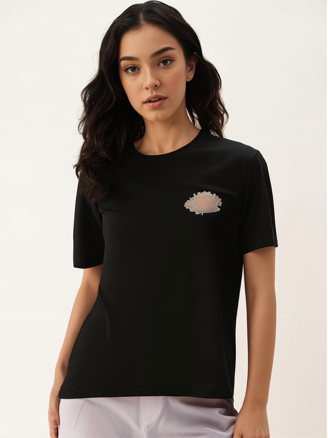 MACK Jonney Oversized | Loose Fit | Half Sleeves 100% Cotton Round Neck Printed T-Shirt for Women