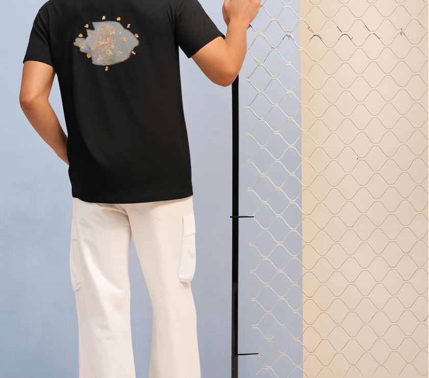 MACK Jonney Oversized | Loose Fit | Half Sleeves 100% Cotton Round Neck Printed T-Shirt for Men