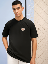 MACK Jonney Oversized | Loose Fit | Half Sleeves 100% Cotton Round Neck Printed T-Shirt for Men