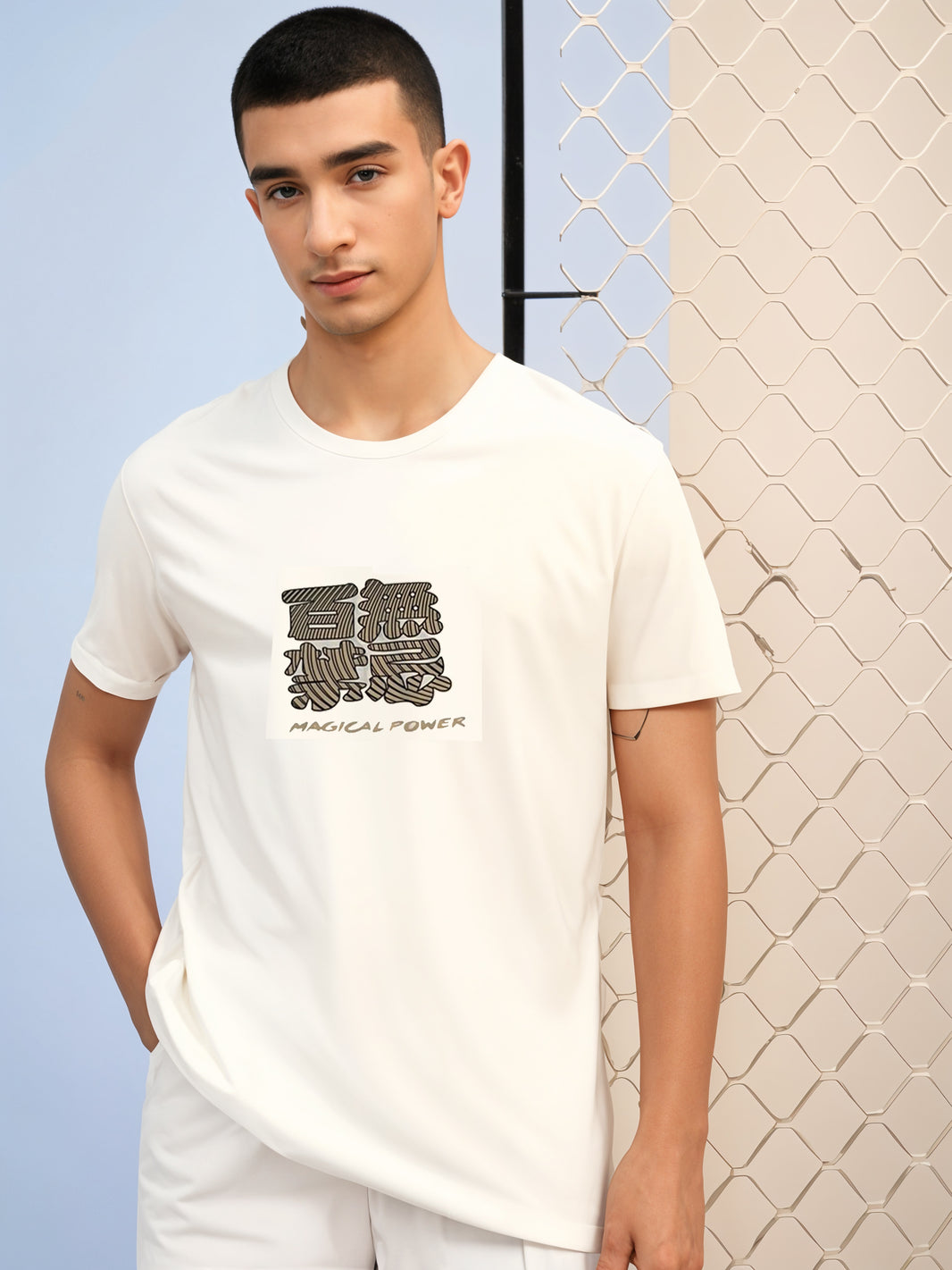 MACK Jonney Oversized | Loose Fit | Half Sleeves 100% Cotton Round Neck Printed T-Shirt for Men