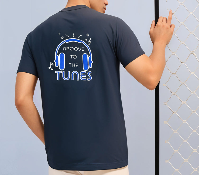 MACK Jonney Oversized | Loose Fit | Half Sleeves 100% Cotton Round Neck Printed T-Shirt for Men