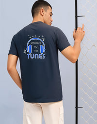 MACK Jonney Oversized | Loose Fit | Half Sleeves 100% Cotton Round Neck Printed T-Shirt for Men