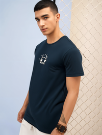 MACK Jonney Oversized | Loose Fit | Half Sleeves 100% Cotton Round Neck Printed T-Shirt for Men