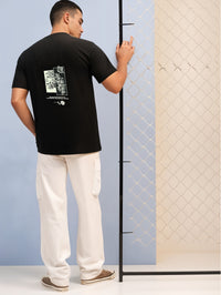 MACK Jonney Oversized | Loose Fit | Half Sleeves 100% Cotton Round Neck Printed T-Shirt for Men