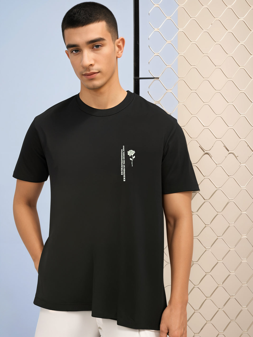MACK Jonney Oversized | Loose Fit | Half Sleeves 100% Cotton Round Neck Printed T-Shirt for Men