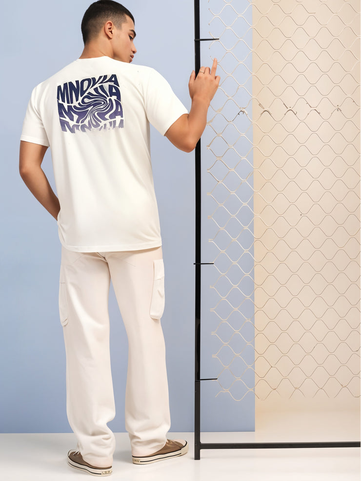 MACK Jonney Oversized | Loose Fit | Half Sleeves 100% Cotton Round Neck Printed T-Shirt for Men
