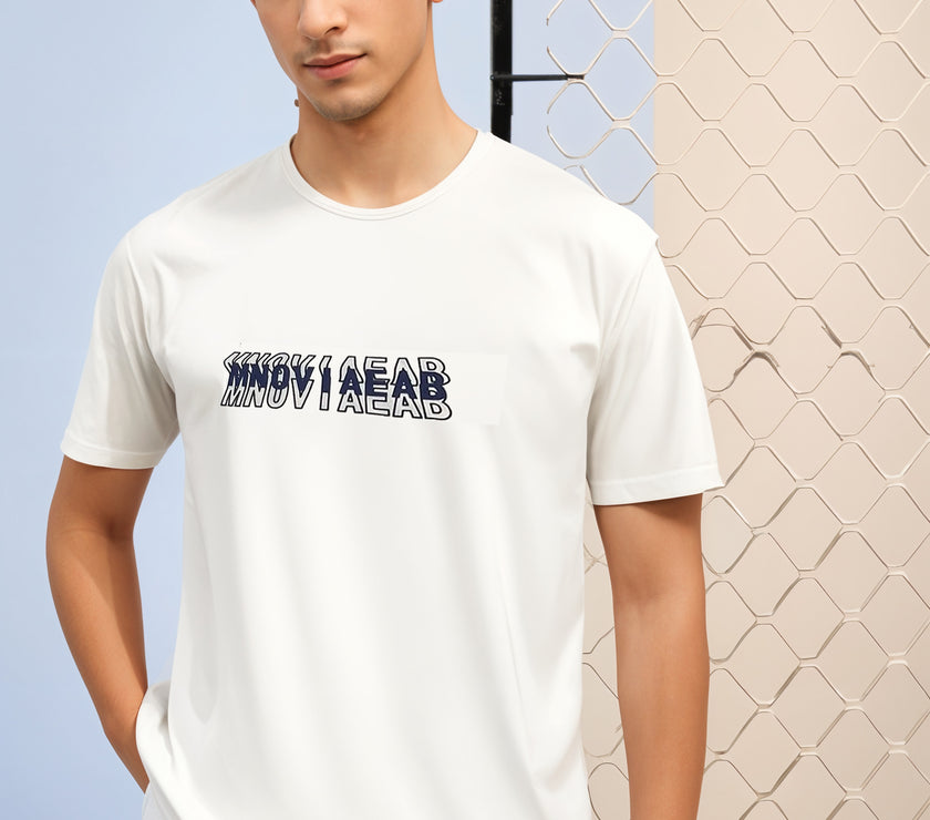 MACK Jonney Oversized | Loose Fit | Half Sleeves 100% Cotton Round Neck Printed T-Shirt for Men