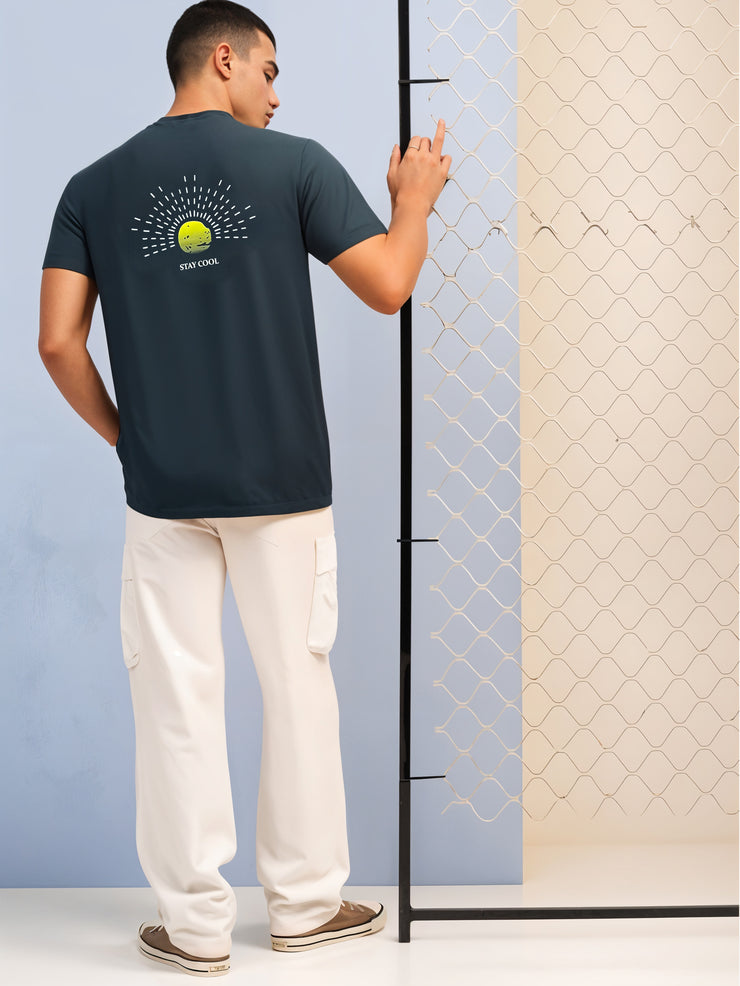 MACK Jonney Oversized | Loose Fit | Half Sleeves 100% Cotton Round Neck Printed T-Shirt for Men