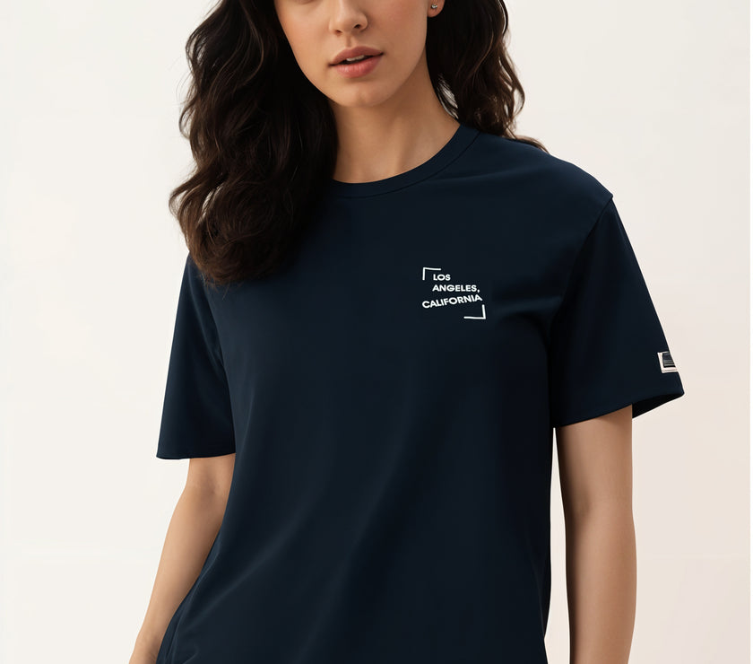 MACK Jonney Oversized | Loose Fit | Half Sleeves 100% Cotton Round Neck Printed T-Shirt for Women