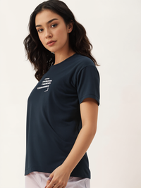 MACK Jonney Oversized | Loose Fit | Half Sleeves 100% Cotton Round Neck Printed T-Shirt for Women