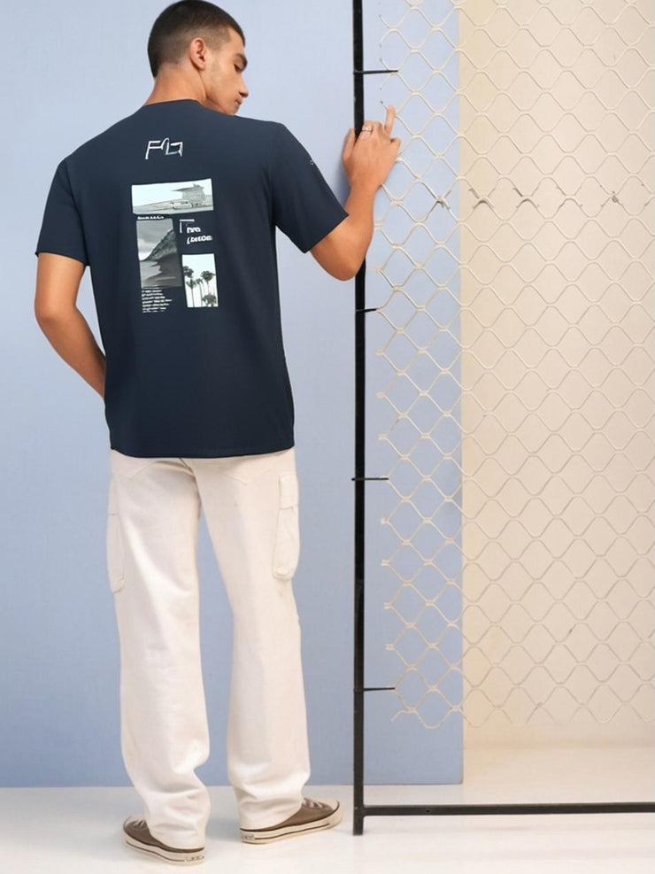 MACK Jonney Oversized | Loose Fit | Half Sleeves 100% Cotton Round Neck Printed T-Shirt for Men
