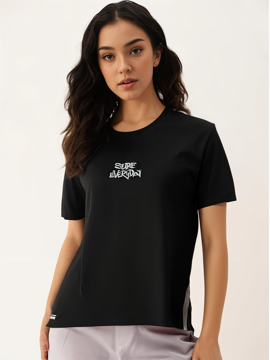 MACK Jonney Oversized | Loose Fit | Half Sleeves 100% Cotton Round Neck Printed T-Shirt for Women