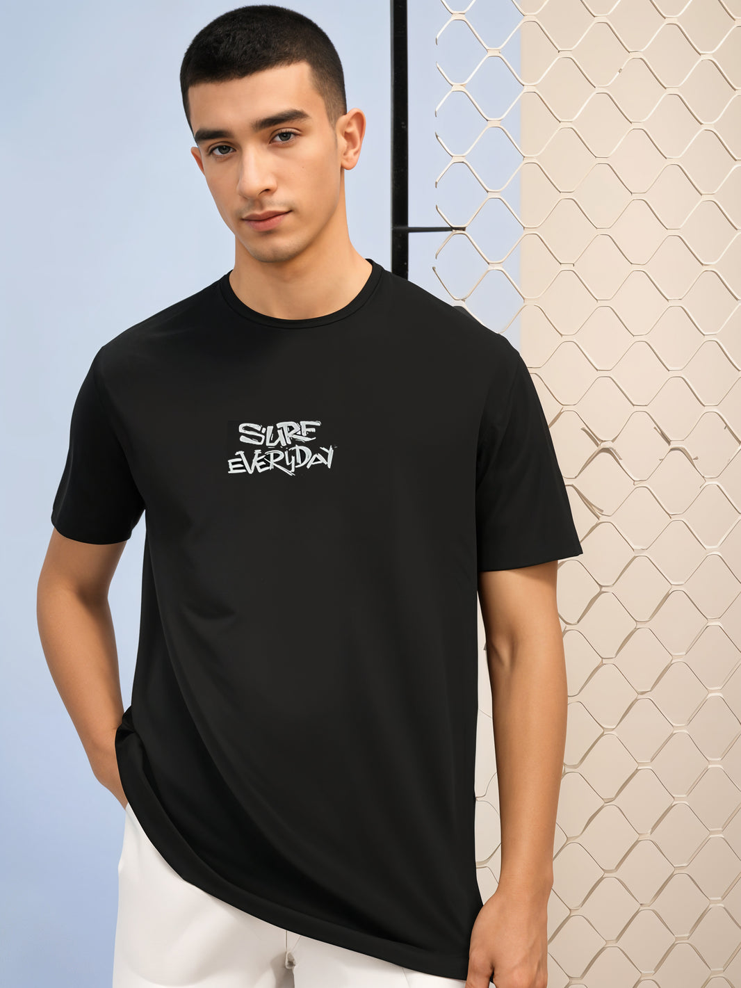 MACK Jonney Oversized | Loose Fit | Half Sleeves 100% Cotton Round Neck Printed T-Shirt for Men