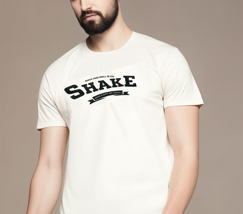 MACK Jonney Men Printed Cotton Rich  T Shirt | Round neck Tshirts|Half Sleeves|Printed-Regular Fit