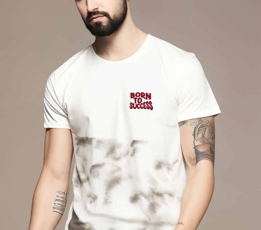 MACK Jonney Men Printed Cotton Rich  T Shirt | Round neck Tshirts|Half Sleeves|Printed-Regular Fit
