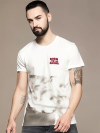MACK Jonney Men Printed Cotton Rich  T Shirt | Round neck Tshirts|Half Sleeves|Printed-Regular Fit