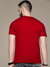 MACK Jonney Men Printed Cotton Rich  T Shirt | Round neck Tshirts|Half Sleeves|Printed-Regular Fit