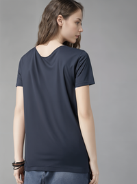 MACK Jonney Women Printed Cotton Rich  T Shirt | Round neck Tshirts|Half Sleeves|Printed-Regular Fit