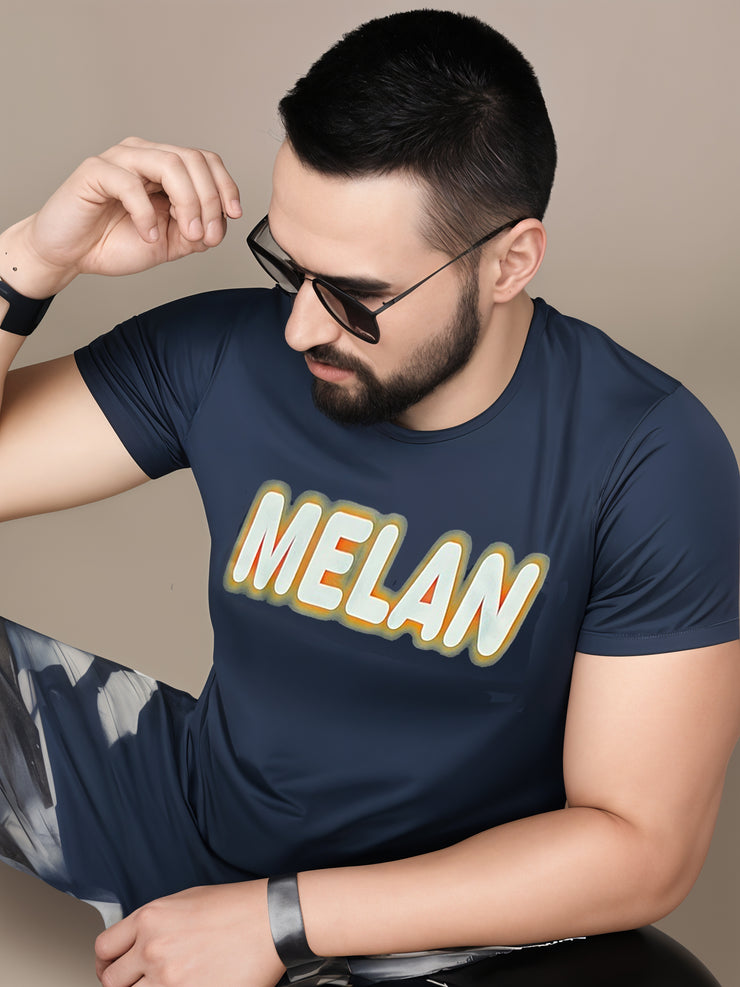 MACK Jonney Men Printed Cotton Rich  T Shirt | Round neck Tshirts|Half Sleeves|Printed-Regular Fit
