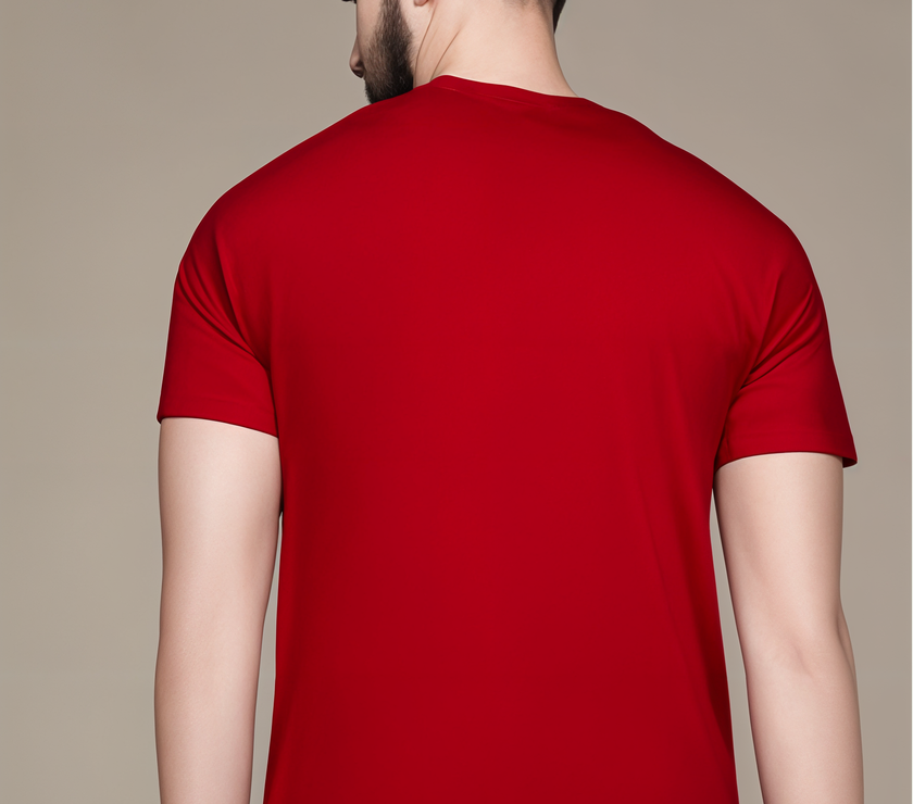 MACK Jonney Men Printed Cotton Rich  T Shirt | Round neck Tshirts|Half Sleeves|Printed-Regular Fit