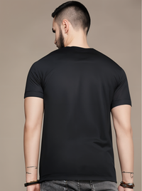 MACK Jonney Men Printed Cotton Rich  T Shirt | Round neck Tshirts|Half Sleeves|Printed-Regular Fit