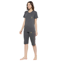 Mack Jonney Grey Women's Night Suit