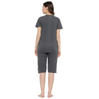 Mack Jonney Grey Women's Night Suit