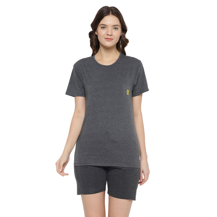Mack Jonney Grey Women's Night Suit