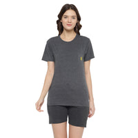 Mack Jonney Grey Women's Night Suit