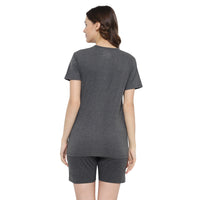 Mack Jonney Grey Women's Night Suit