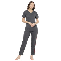 Mack Jonney Grey Women's Night Suit