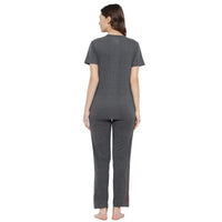 Mack Jonney Grey Women's Night Suit