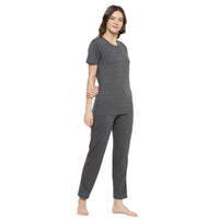 Mack Jonney Grey Women's Night Suit