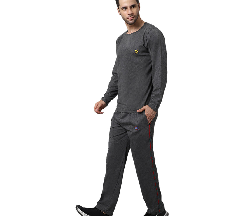 Mack Jonney Cotton Anthracite Tracksuit for Men